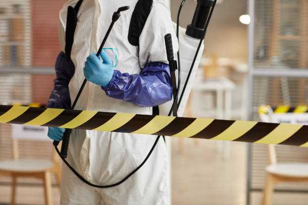 Professional Sewage Cleanup technician working in Westlake, TX